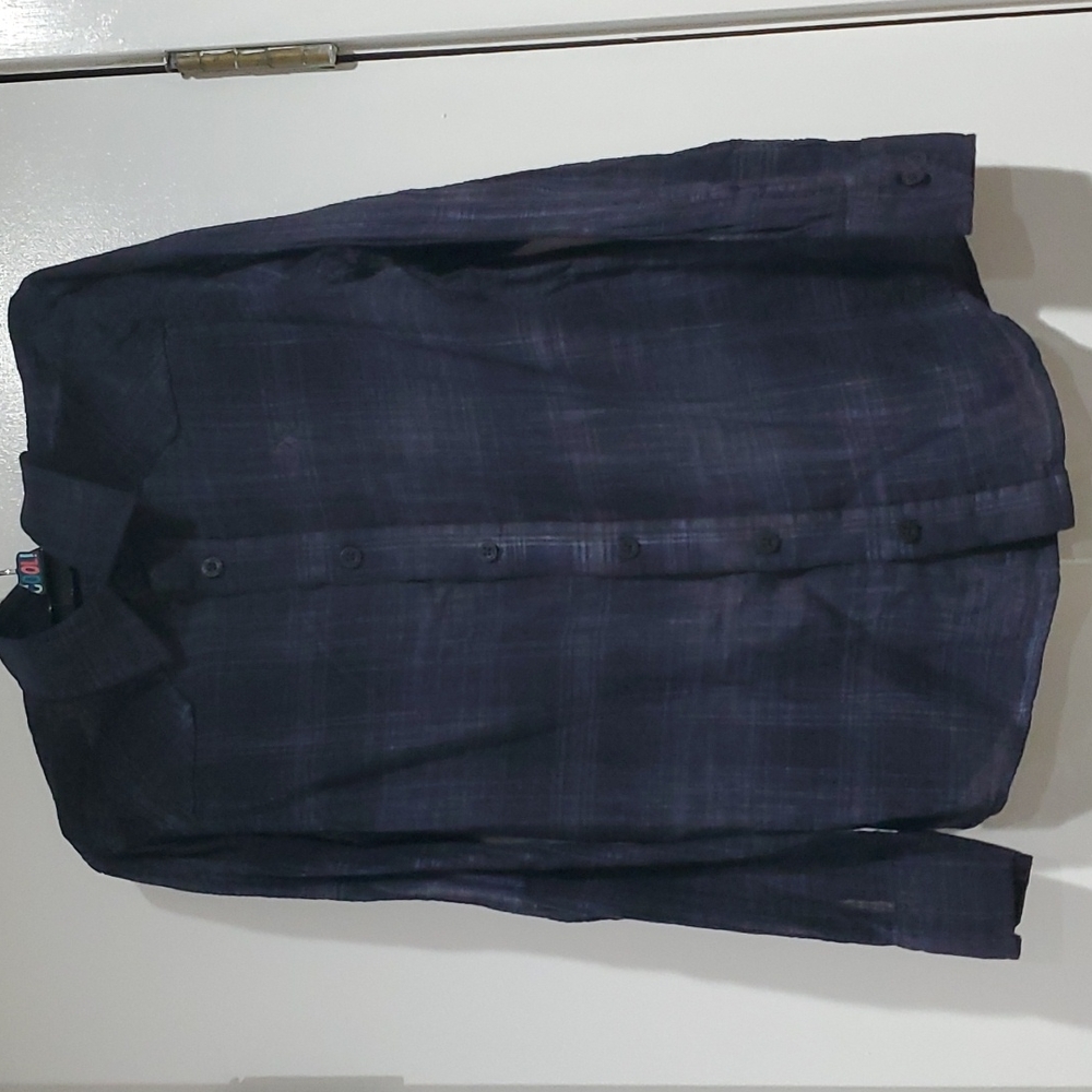 NEW John John Boy's Navy Formal Long Sleeves Shirt Size 10